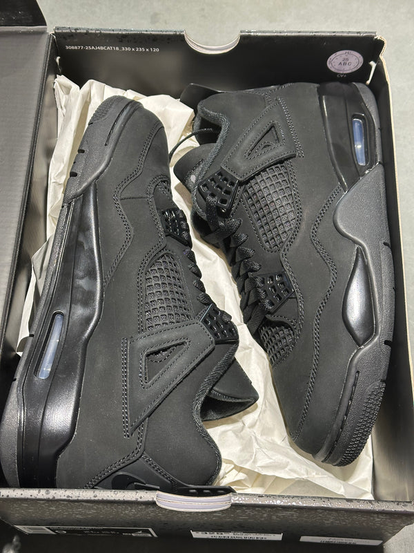 Air Jordan 4 Retro - Black Cat 2025 Size 9