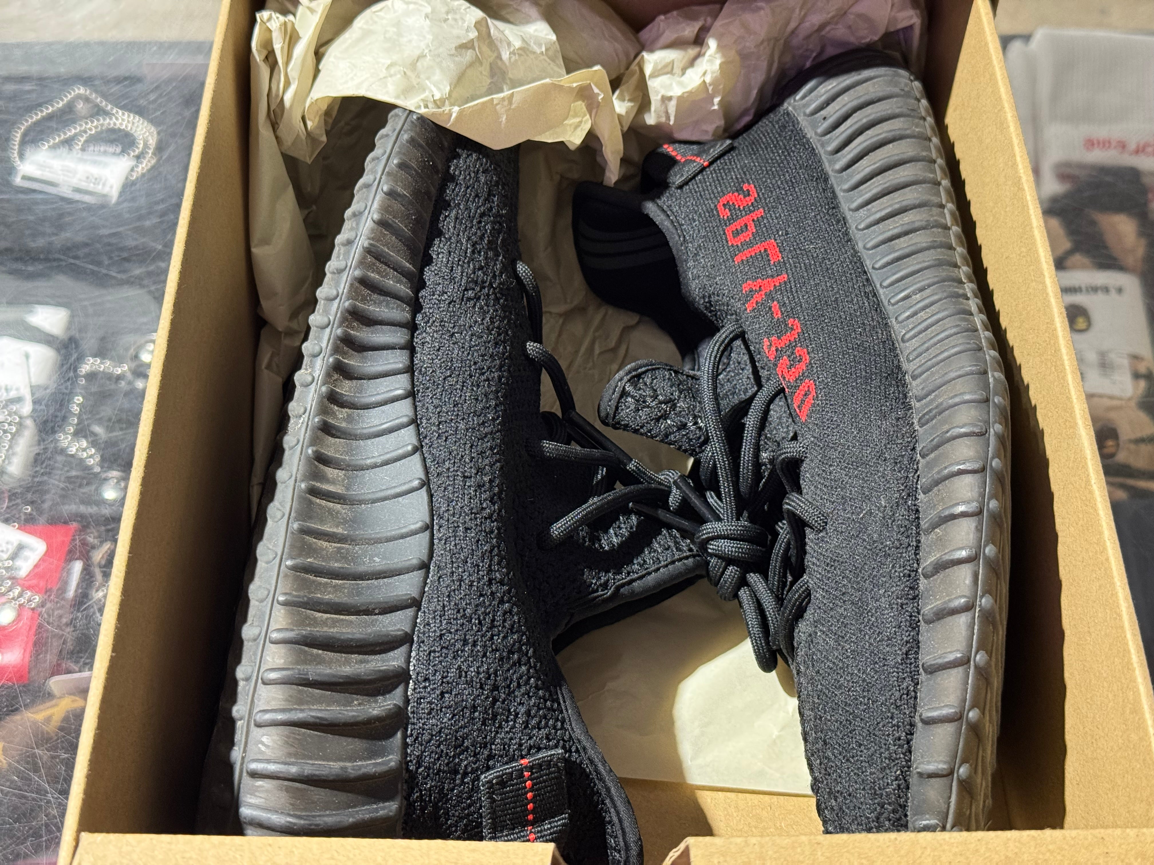 Adidas Yeezy Boost 350 V2 - Bred Size 10
