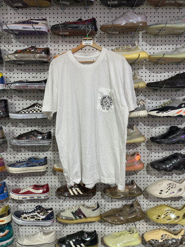 NEW Chrome Hearts Miami Crest Tee - White Size XL