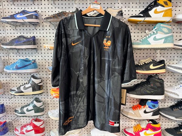 Nike France Jersey- Black Size Large