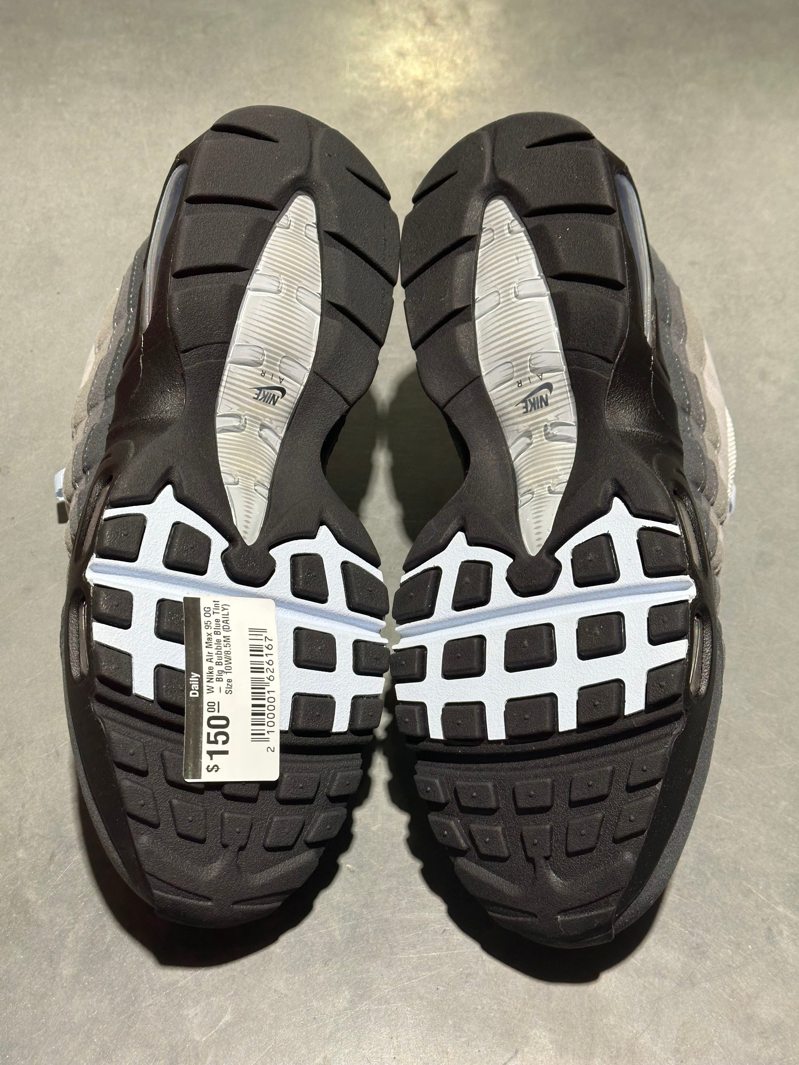 W Nike Air Max 95 OG - Big Bubble Blue Tint Size 10W/8.5M