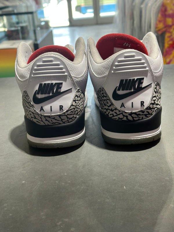 Air Jordan 3 Retro - Free Throw Line White Cement Size 11