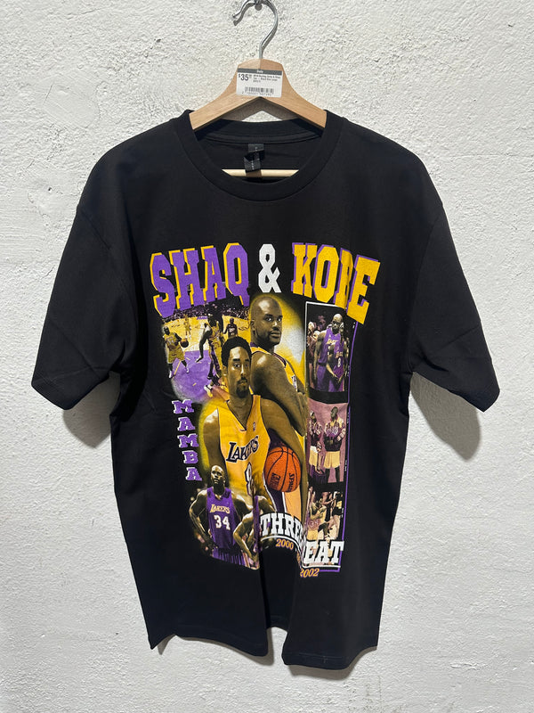 NEW Bootleg Kobe & Shaq Tee - Black