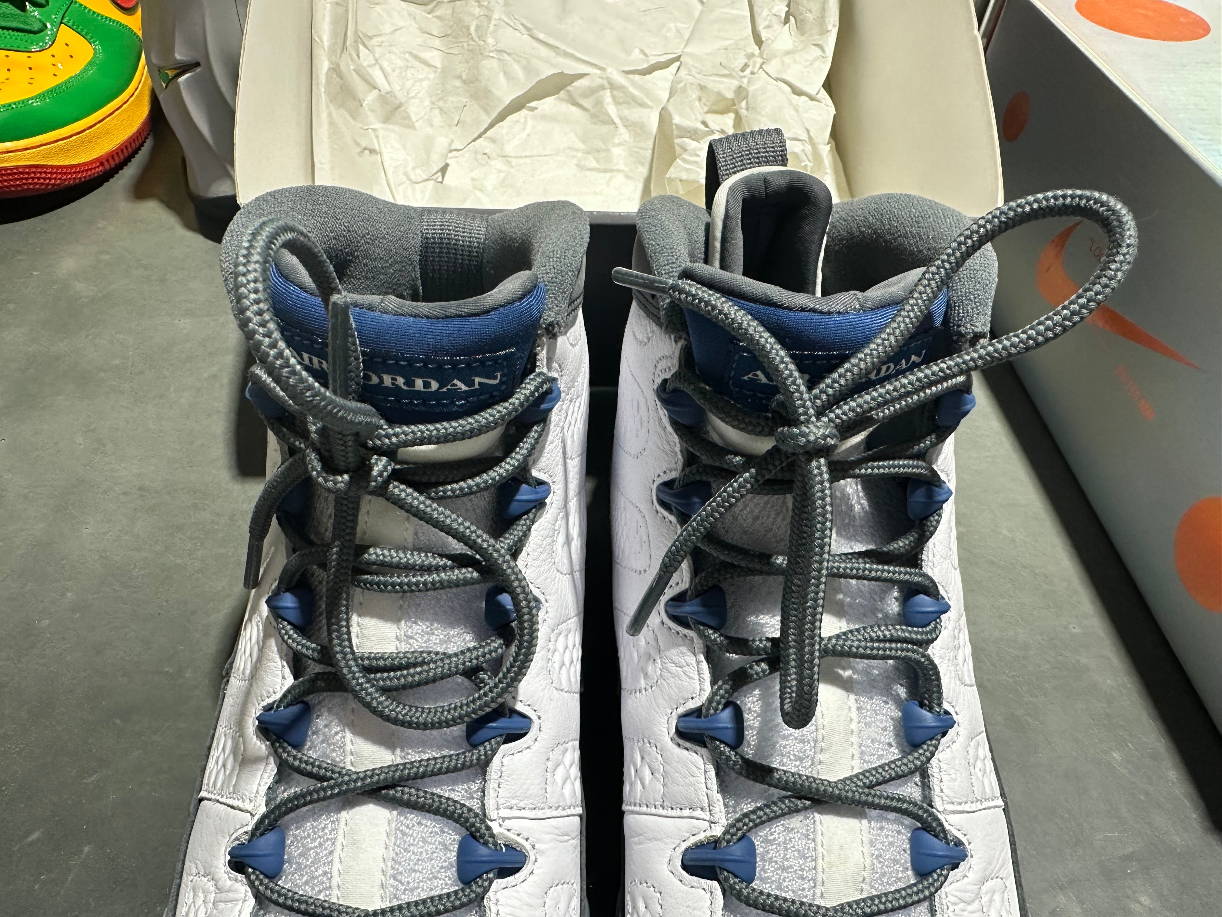 Air Jordan 9 Retro - Flint Grey French Blue 2026 Size 10