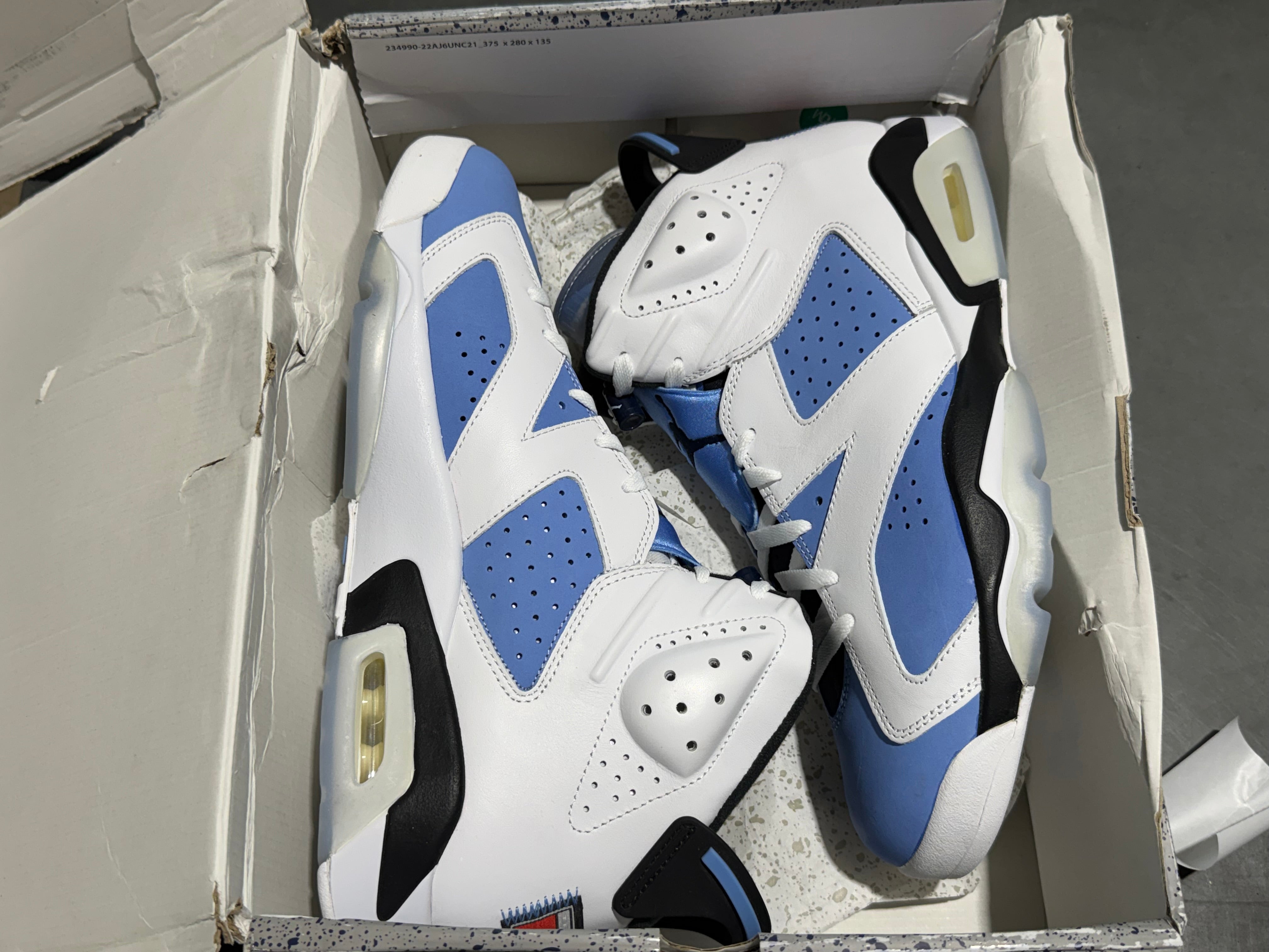 Air Jordan 6 Retro - UNC Size 14