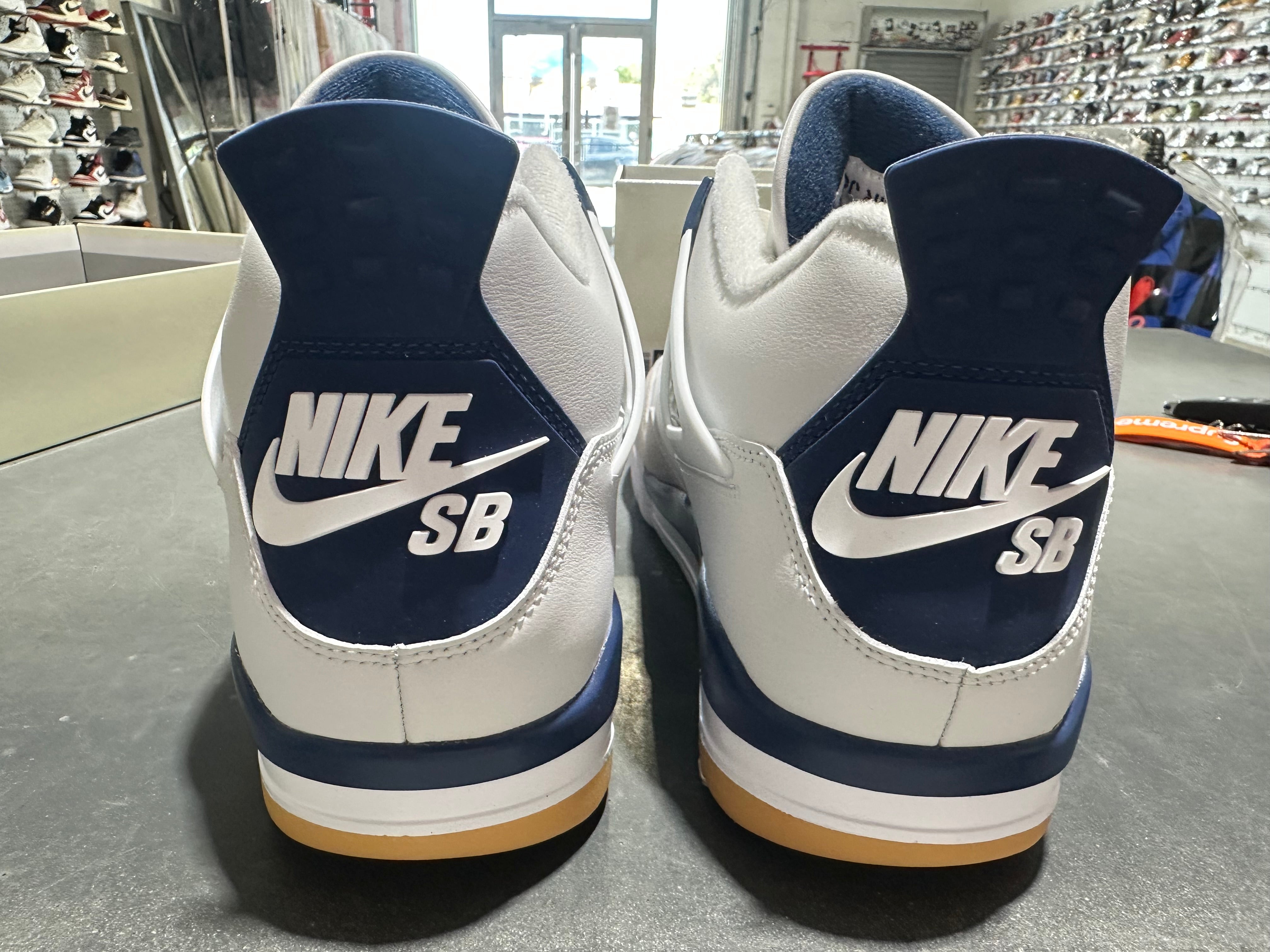 Air Jordan 4 Retro SP x Nike SB - Navy	Size 12.5