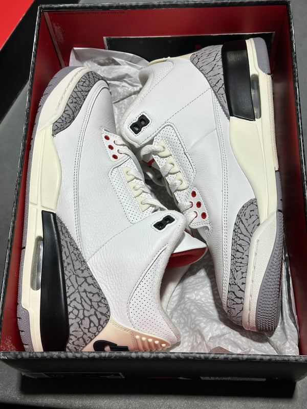 Air Jordan 3 Retro - White Cement Reimagined Size 10