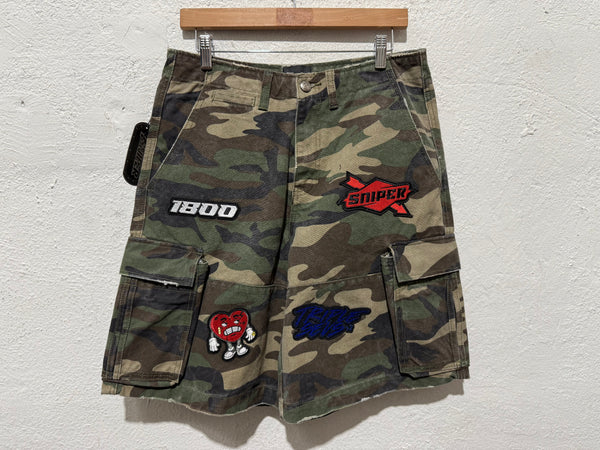 NEW NEW Triple Seven Cargo Shorts - Camo