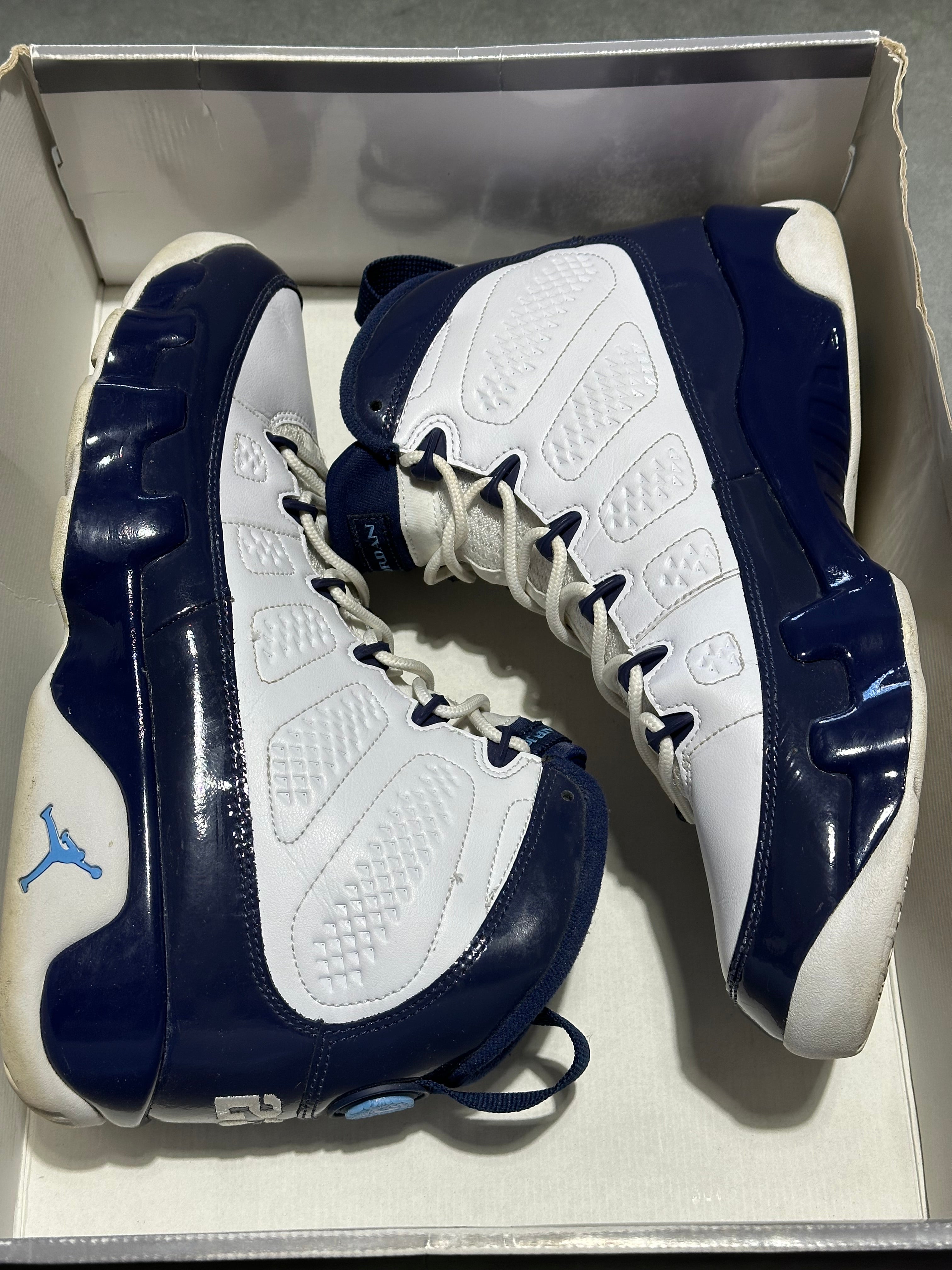 Air Jordan 9 Retro - Pearl Blue Size 10