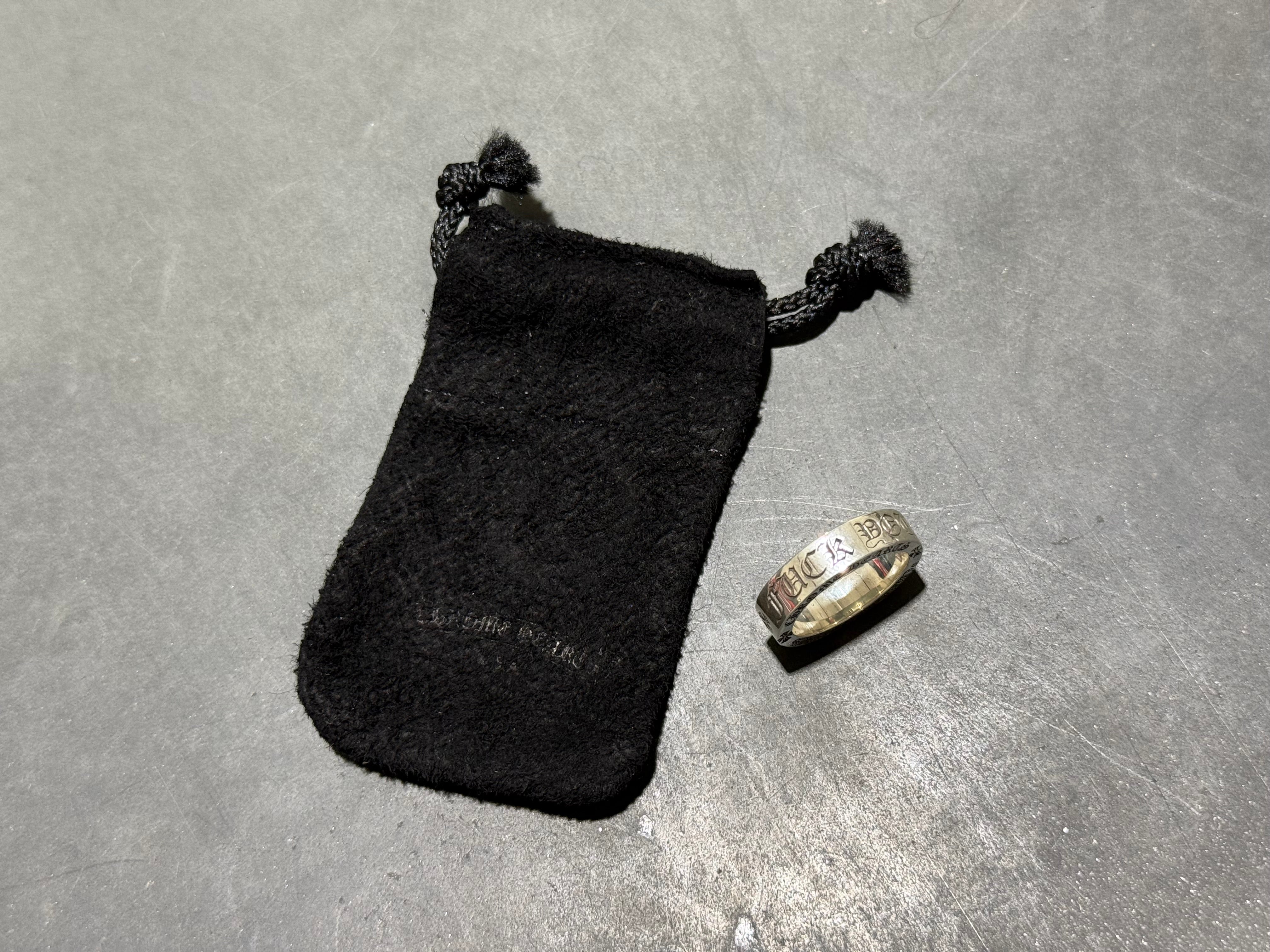 NEW Chrome Hearts FUCK YOU Spacer Ring Size 9
