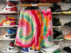 NEW Eric Emanuel Mesh Shorts - Tie Dye Size Large