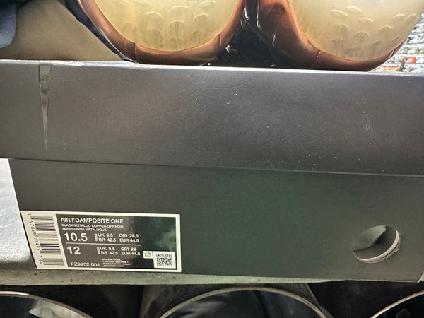 Nike Air Foamposite One - Copper Size 10.5
