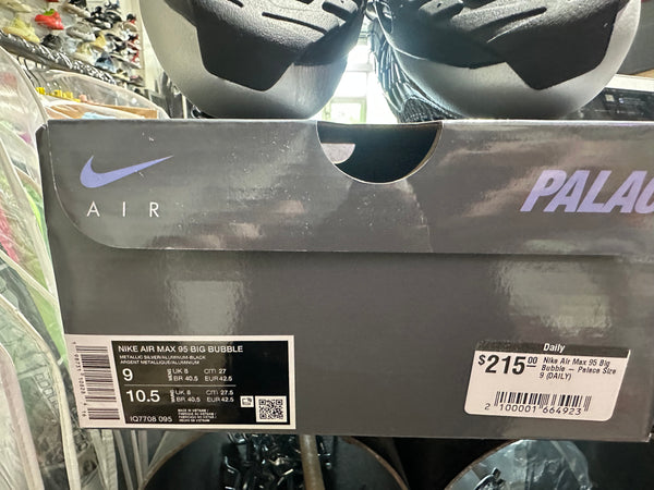 Nike Air Max 95 Big Bubble - Palace Size 9