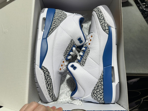 Air Jordan 3 Retro - Wizards Size 9