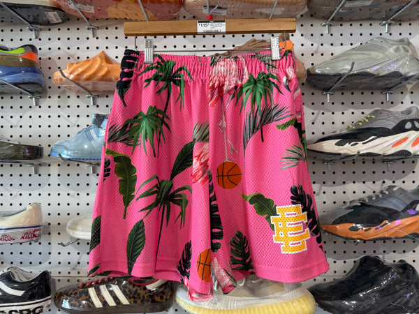 USED Eric Emanuel Miami Exclusive Shorts - Pink Size Large