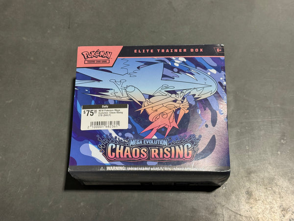 NEW Pokemon Mega Evolution: Chaos Rising ETB