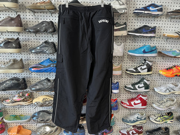 NEW Supreme Nike Nylon Cargo Pant - Black Size XL