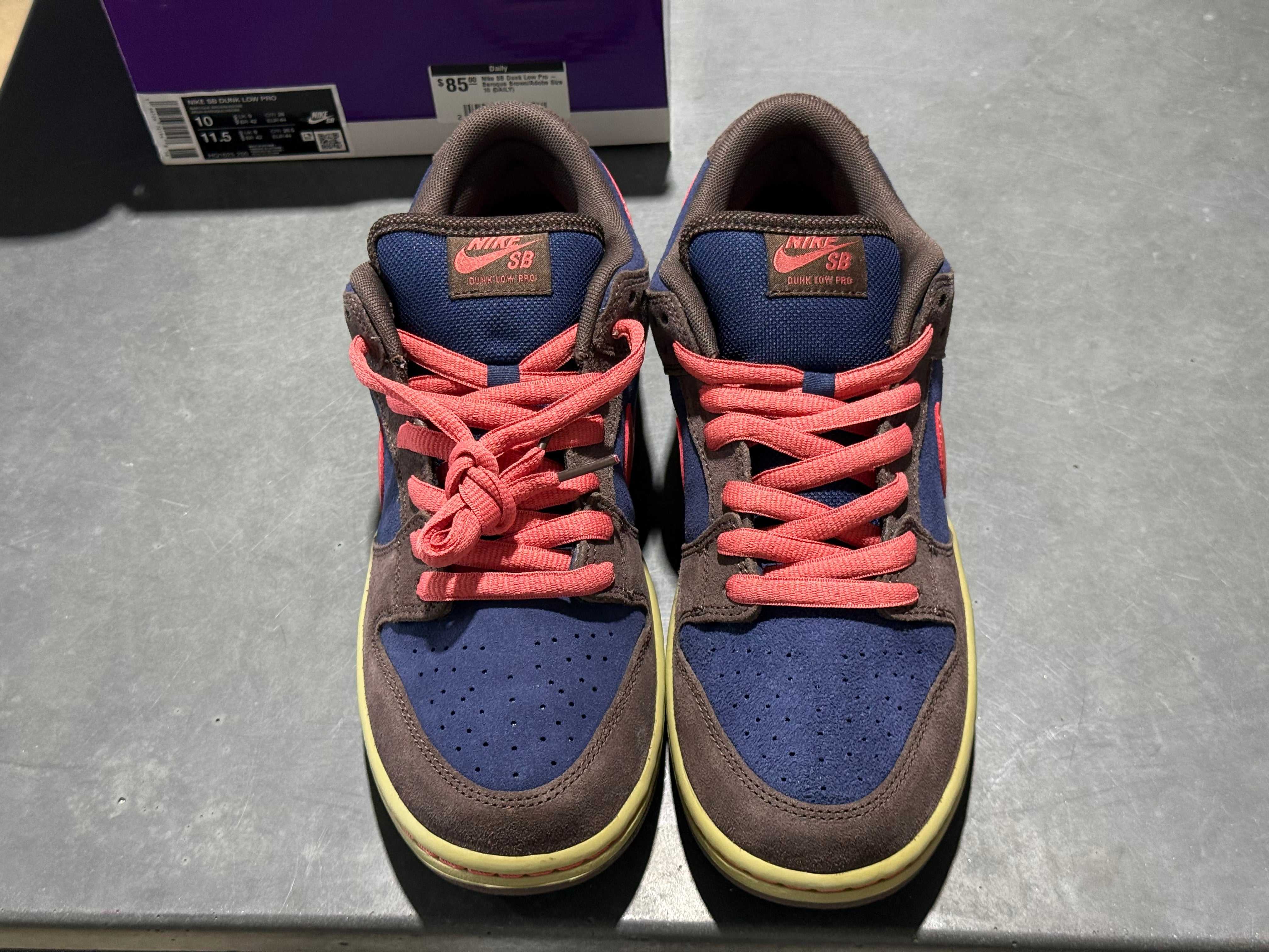 Nike SB Dunk Low Pro - Baroque Brown/Adobe Size 10
