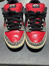 Nike SB Dunk Low - Supreme Red Cement 2012 Size 8