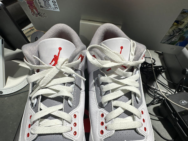 Air Jordan 3 Retro - Fire Red Size 10