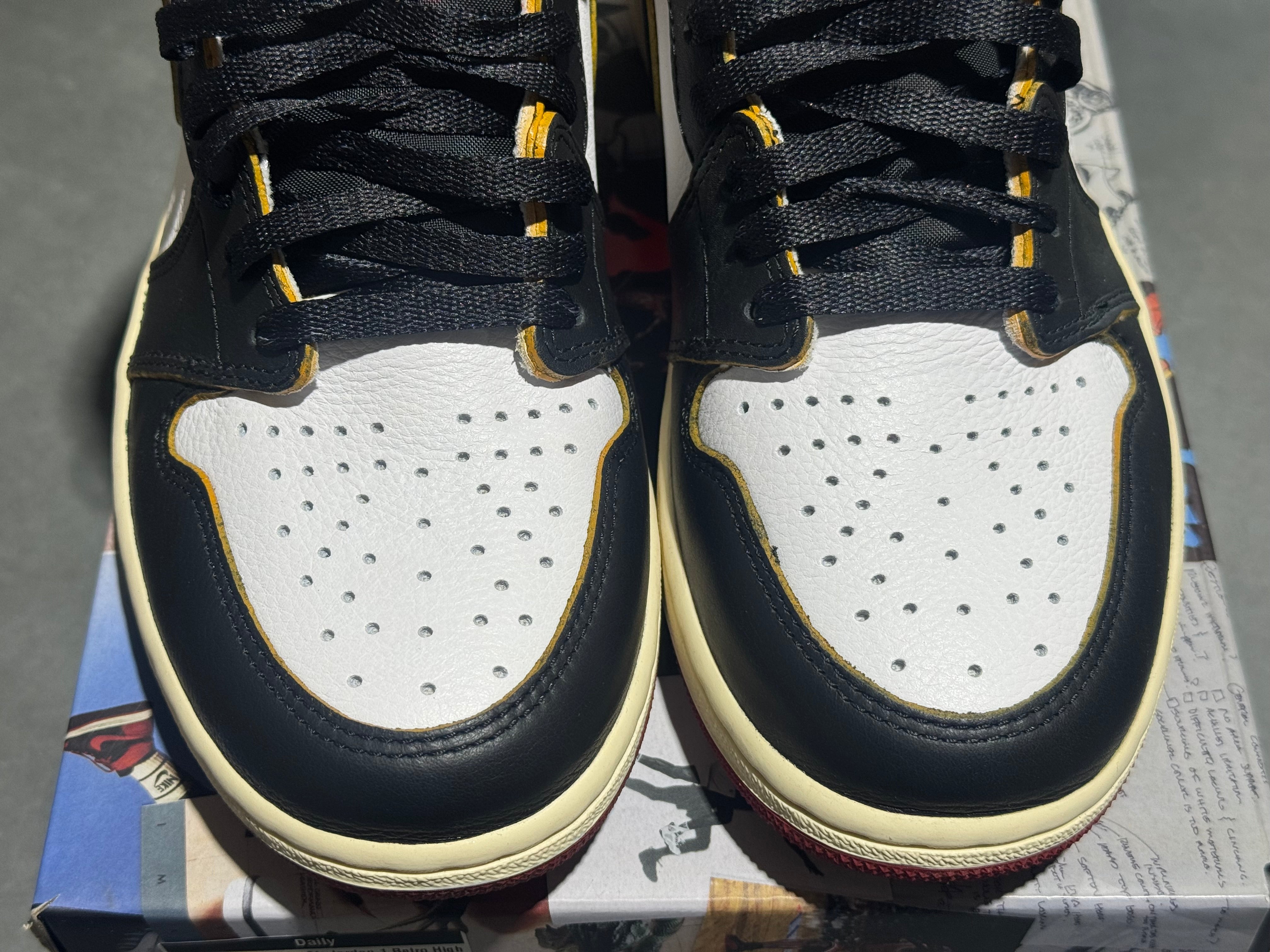 Air Jordan 1 Retro High - Union Los Angeles Black Toe Size 9
