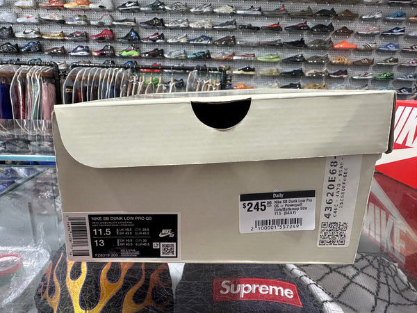 Nike SB Dunk Low Pro QS - Powerpuff Girls/Buttercup Size 11.5