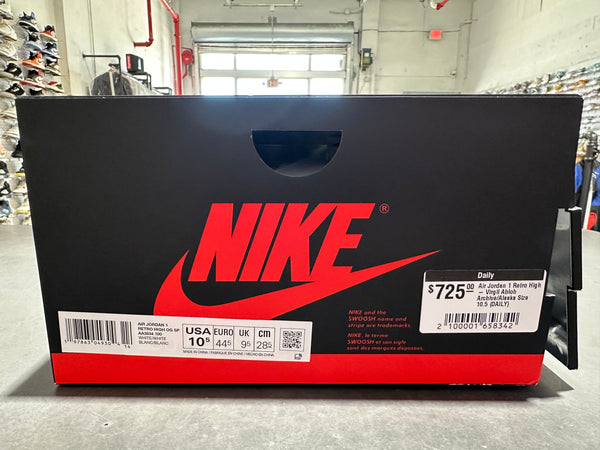 Air Jordan 1 Retro High - Virgil Abloh Archive/Alaska Size 11