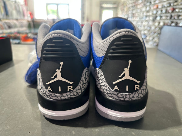 Air Jordan 3 Retro - Varsity Royal Cement Size 11