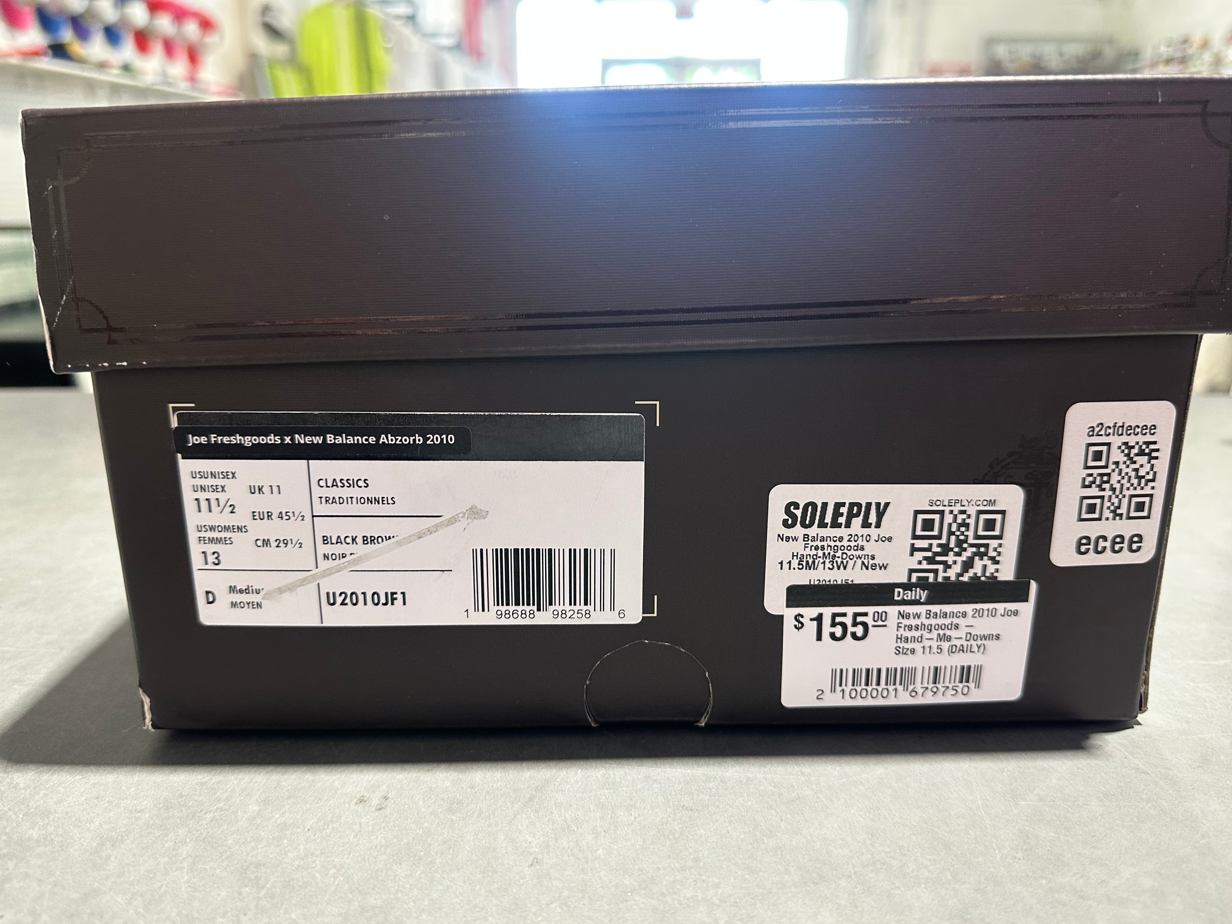 New Balance 2010 Joe Freshgoods - Hand-Me-Downs Size 11.5