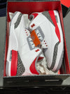 Air Jordan 3 Retro - Fire Red  Size 10