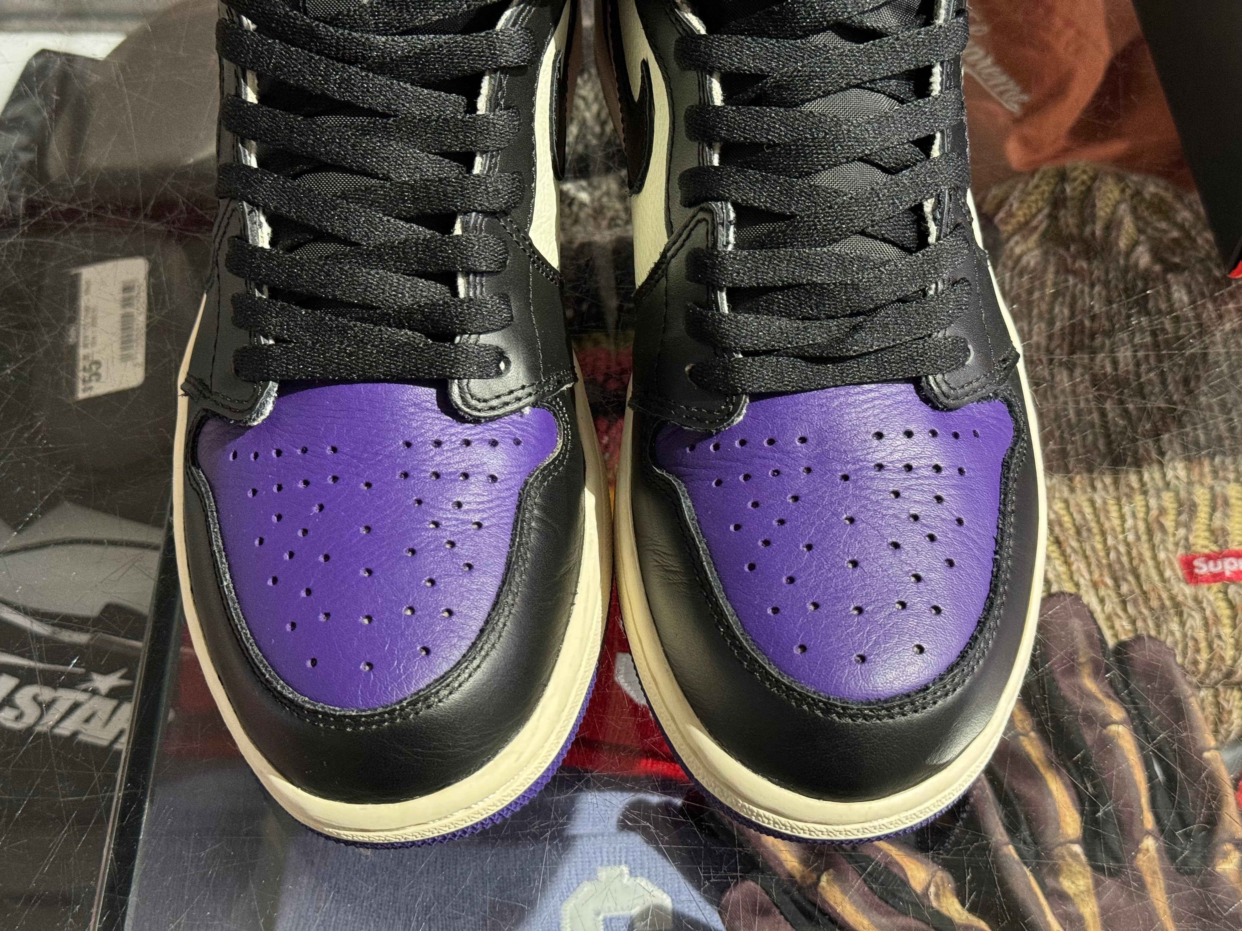 Air Jordan 1 Retro High OG - Court Purple Size 11