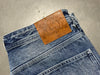 NEW Evisu Carpenter Denim Jeans - Indigo Size Medium