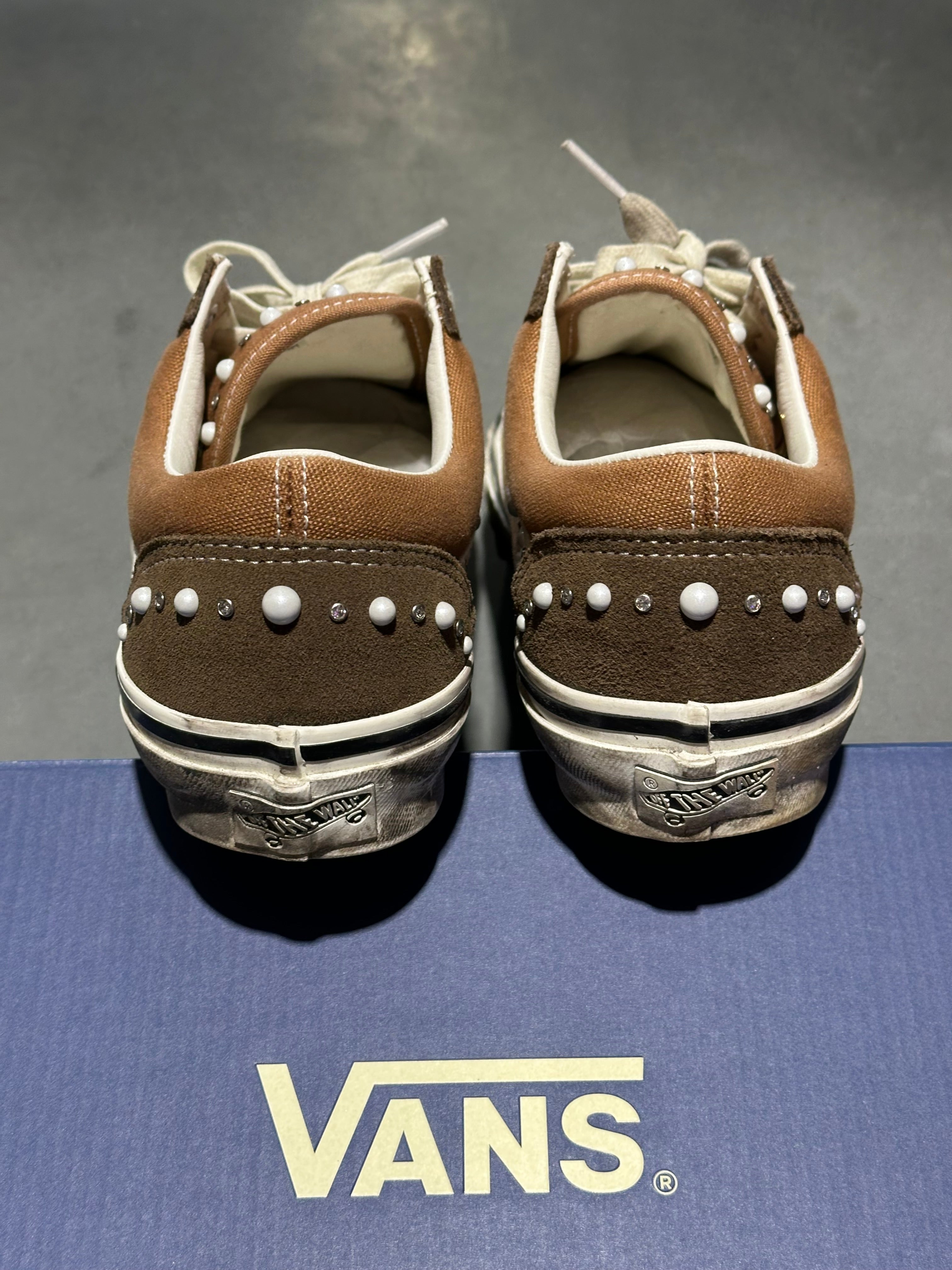 Vans LX Old Skool 36 - Pearlized Pack/Vintage Cocoa Brown Size 8.5