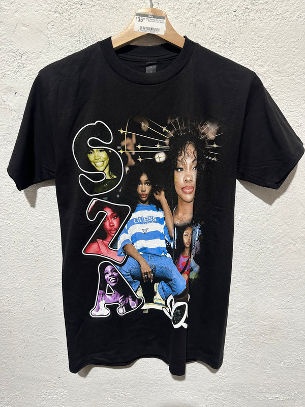 NEW Bootleg SZA SOS Tee - Black