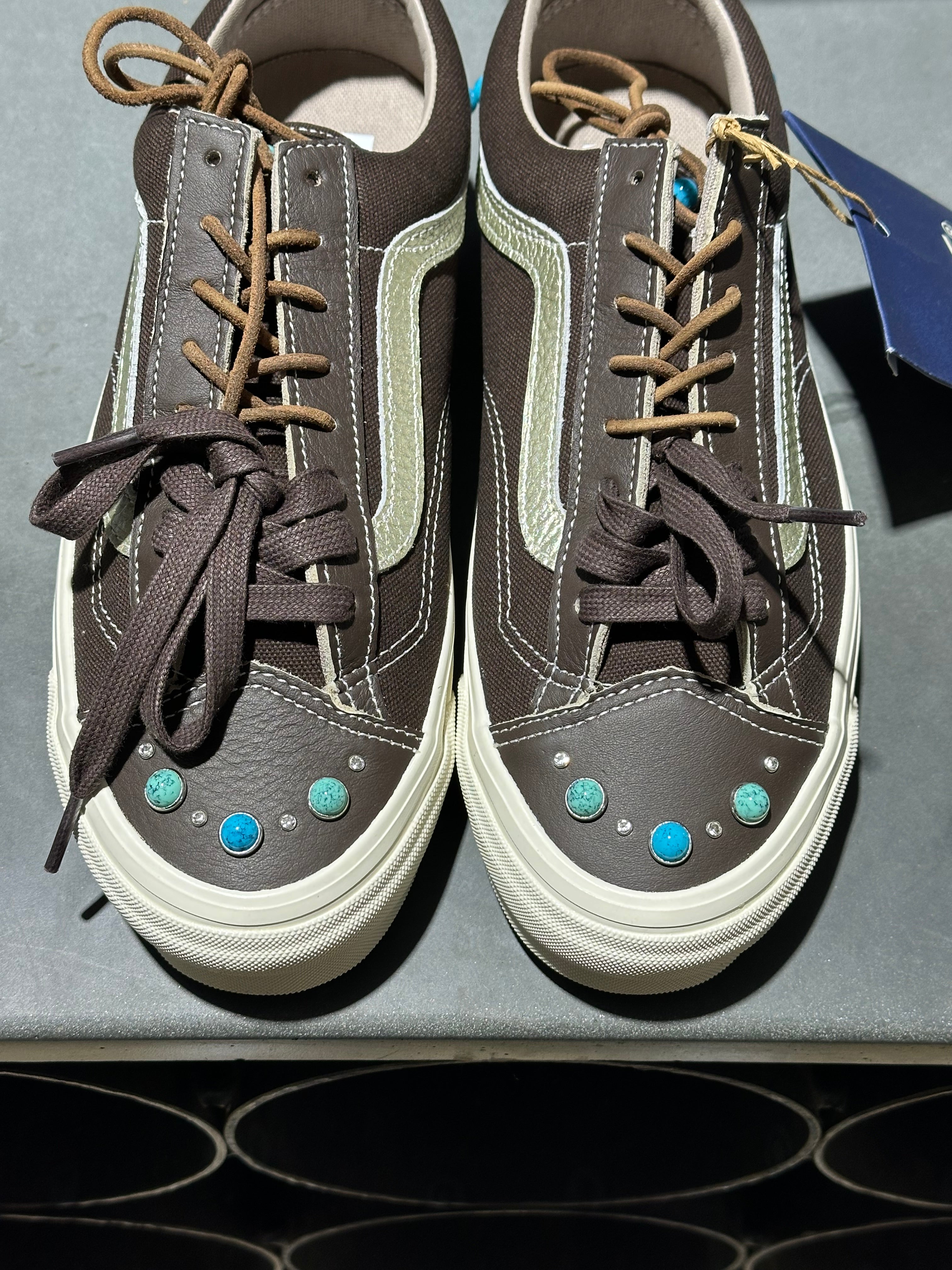 Vans Premium Old Skool Gemstone - Mushroom Brown Size 8.5