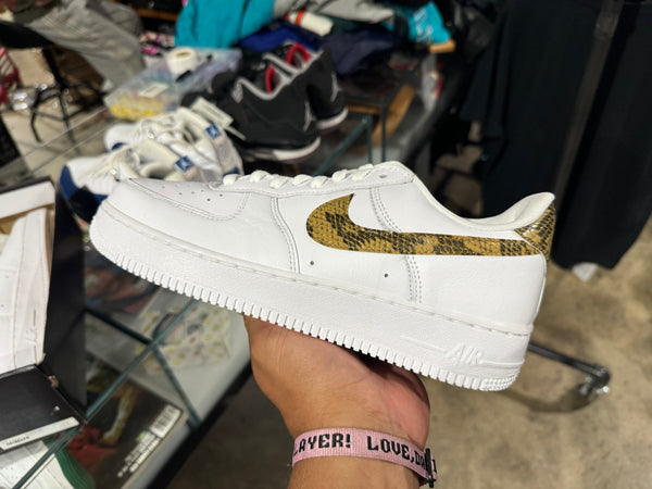 Nike Air Force 1 Low Retro - Ivory Snake Size 8