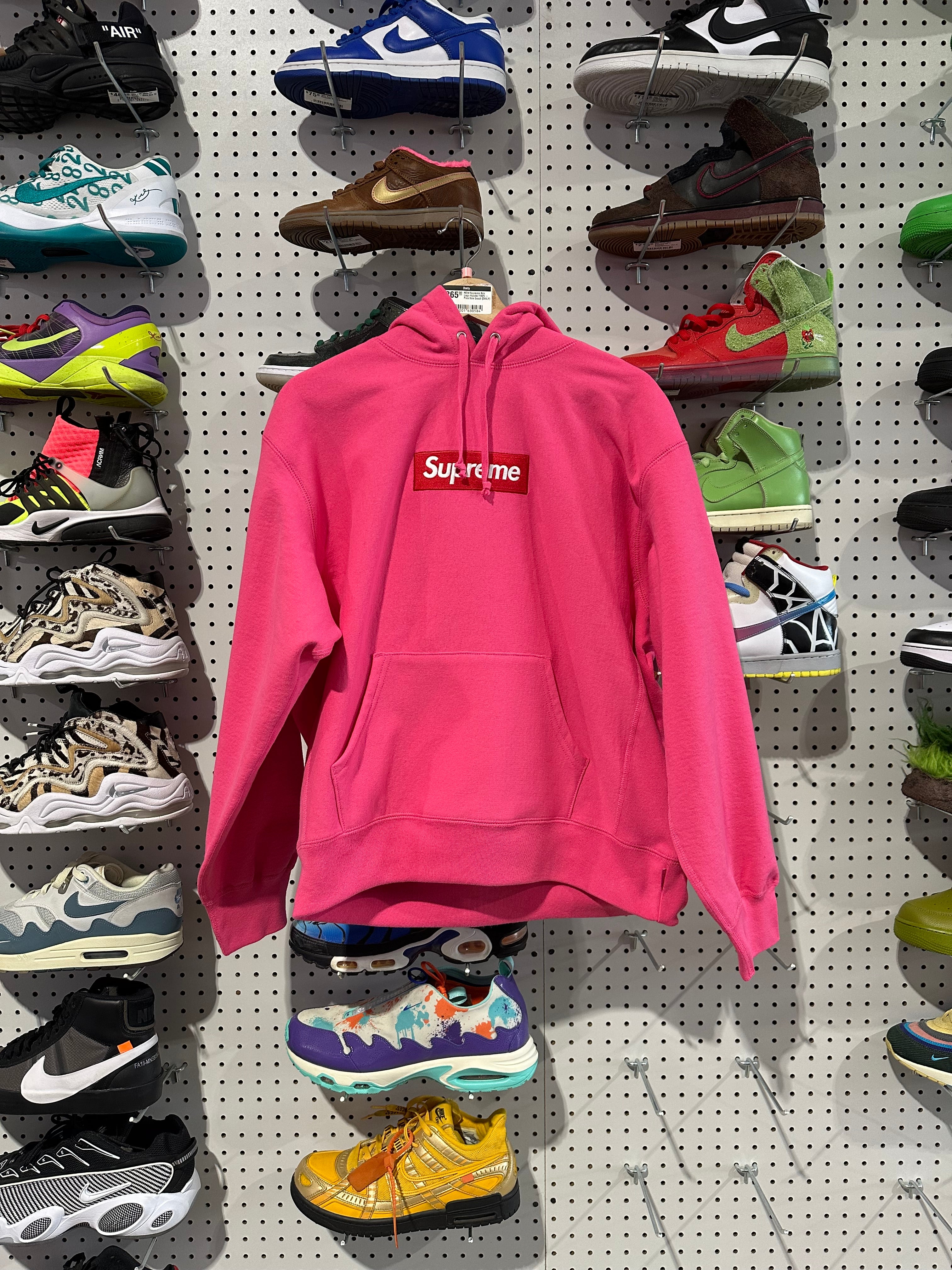 NEW Supreme Box Logo Hoodie FW25 - Pink Size Small