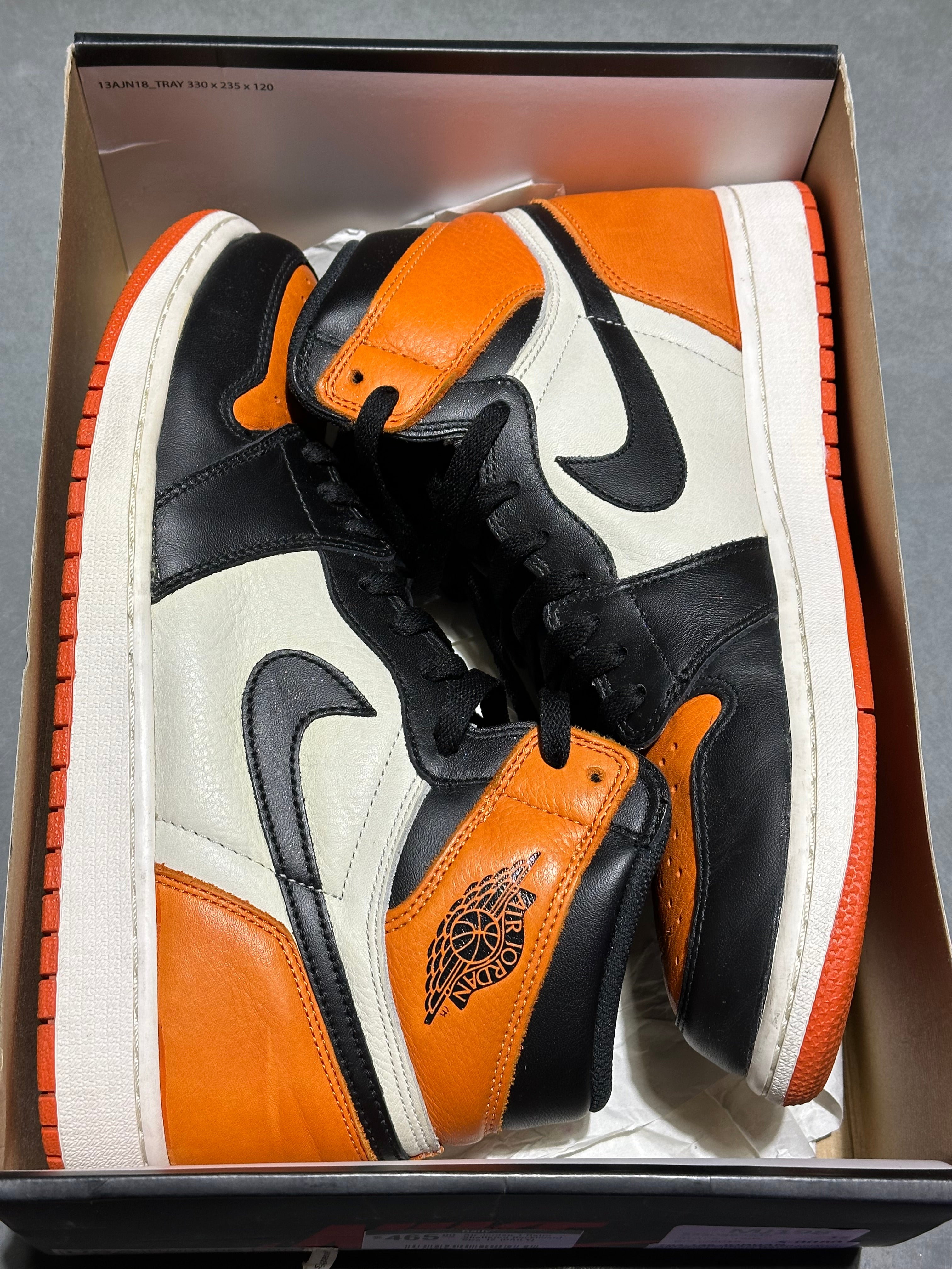 Air Jordan 1 Retro - Shattered Backboard Size 12