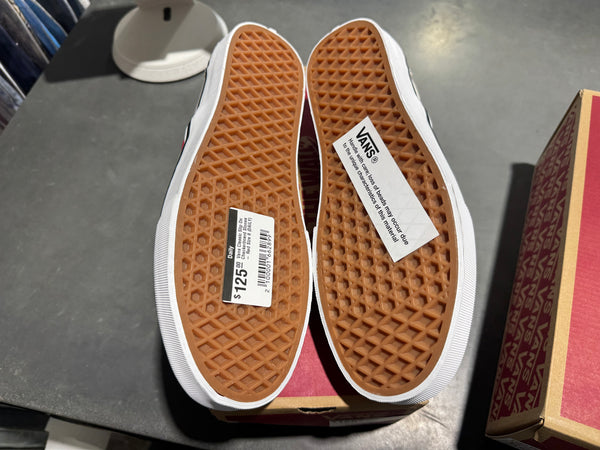 Vans Classic Slip On Checkerboard Stones - Red Size 8