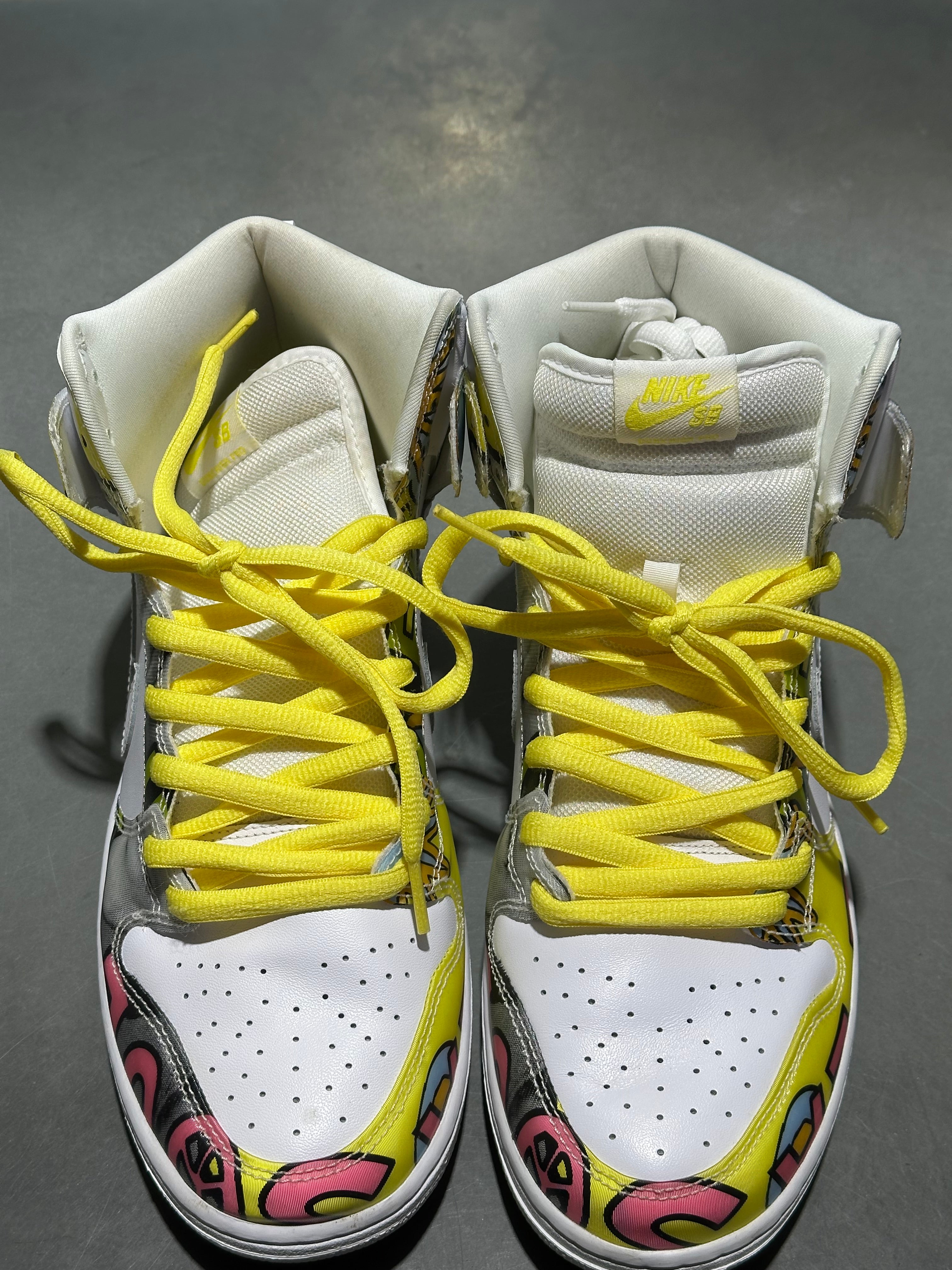 Nike Dunk High PRM DLS SB QS - De La Soul 2015 Size 11