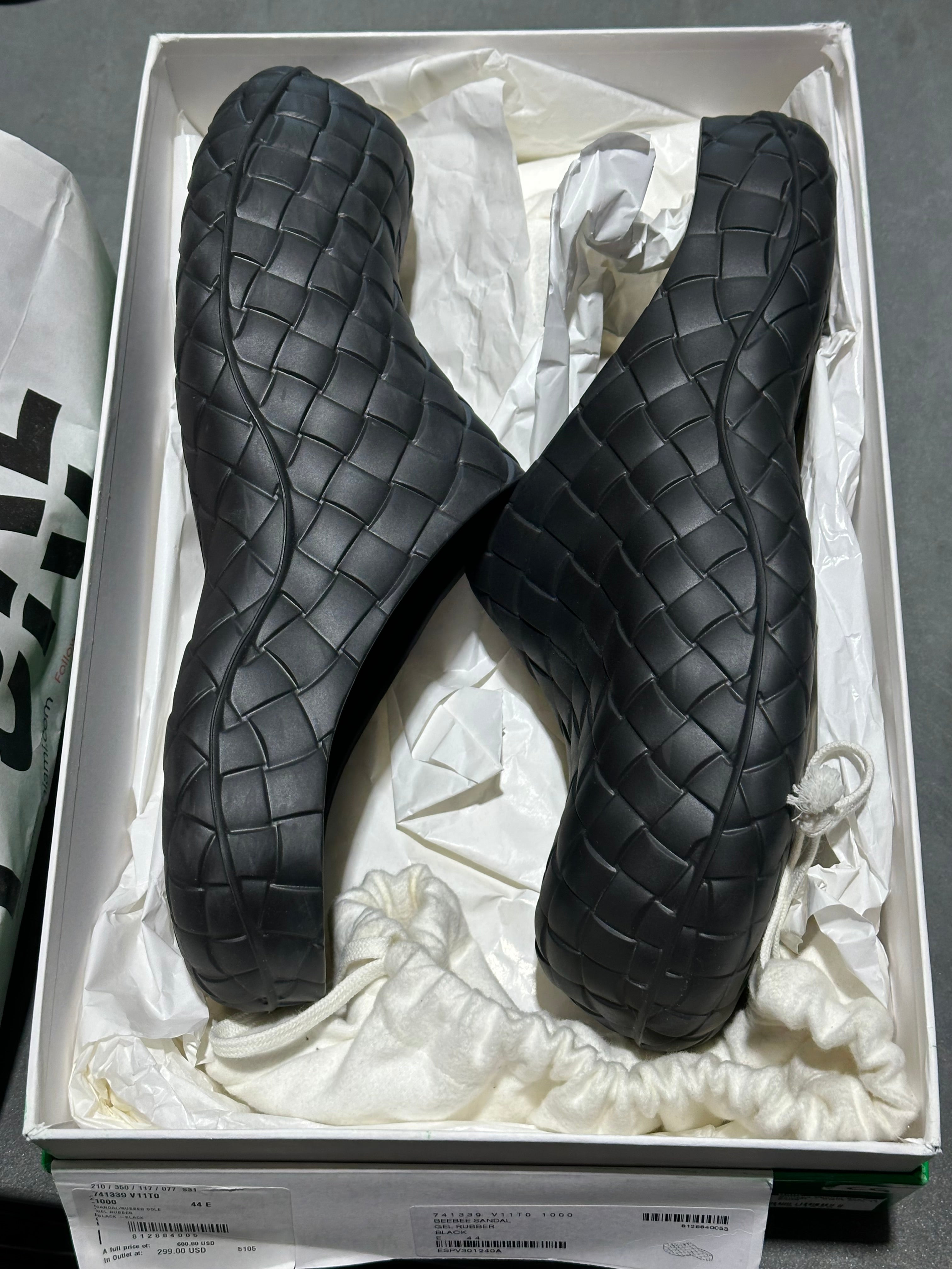 Bottega Veneta Beebee Sandal - Black Size 11