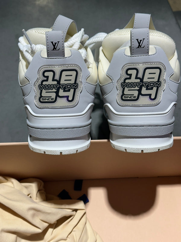 Louis Vuitton LV Skate Sneakers - White/Grey Size LV8/5 / 10US