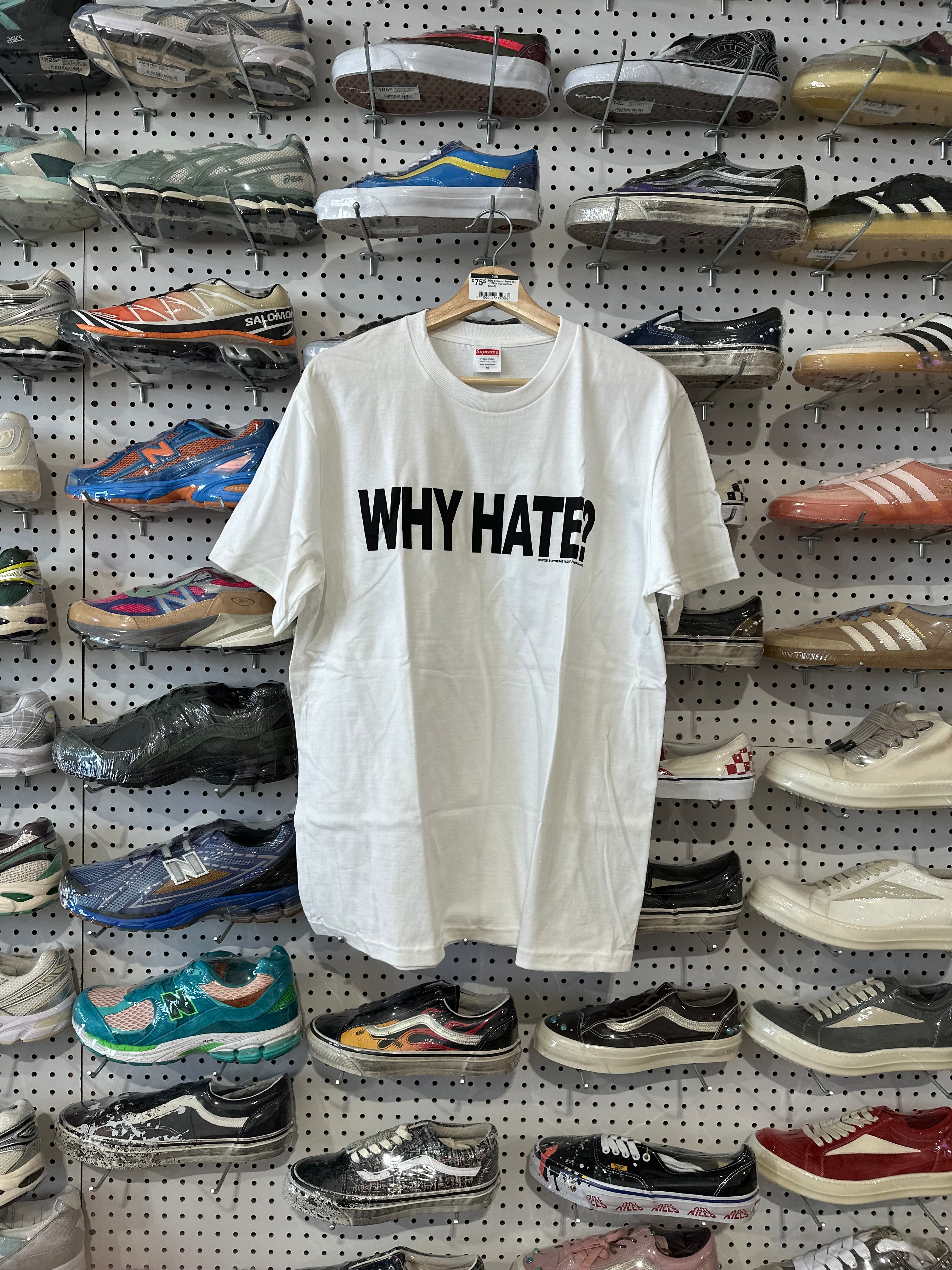 NEW Supreme Based Tee - White Size Medium