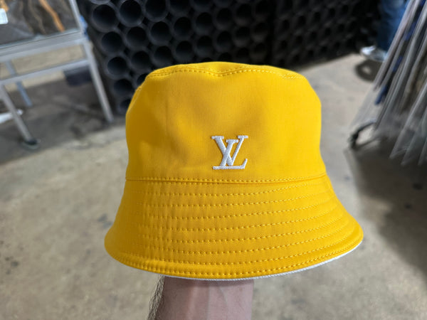 USED Louis Vuitton Reversible Bucket Hat - Yellow