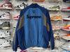USED FW24 Supreme S Logo Track Jacket - Blue Size Medium