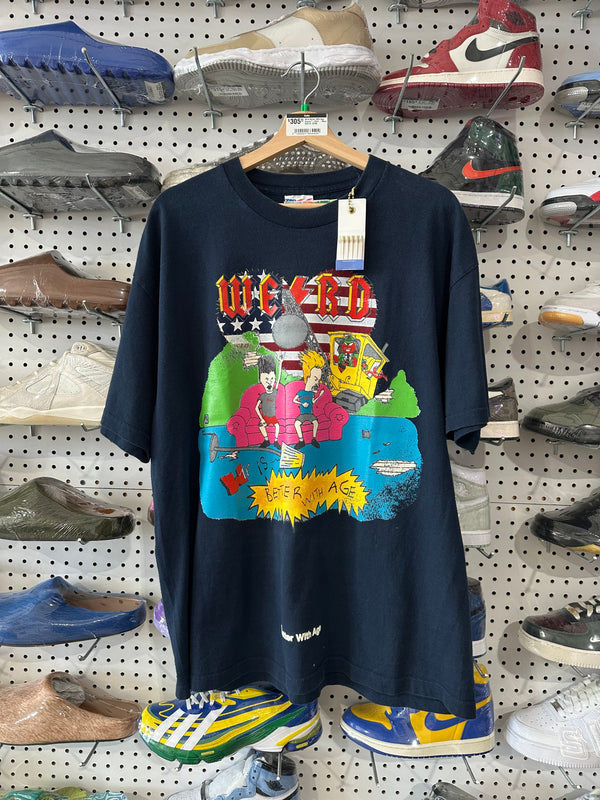NEW Better With Age Angus T-Shirt - Navy Size XL