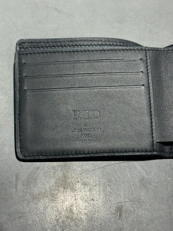 USED Louis Vuitton Aerogram Multiple Wallet - Black