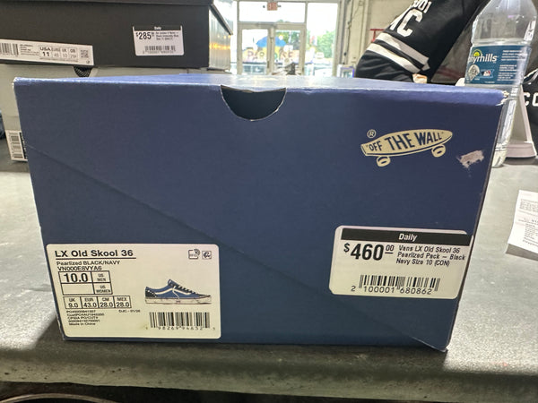 Vans LX Old Skool 36 Pearlized Pack - Black Navy Size 10