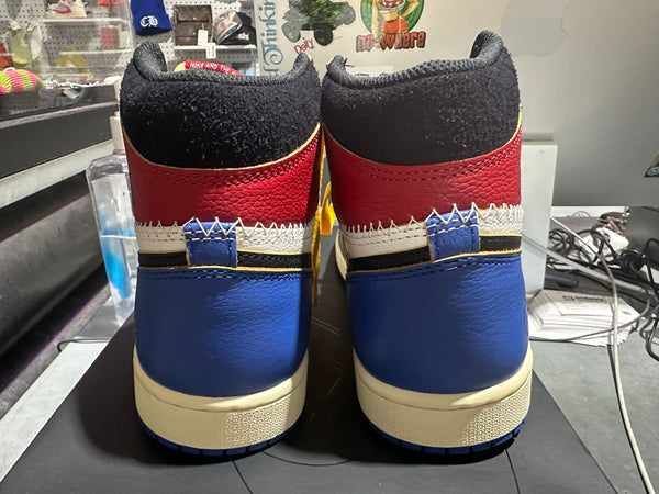 Air Jordan 1 Retro High OG SP - Fragment x Union LA Varsity Red Sport Royal Size 10