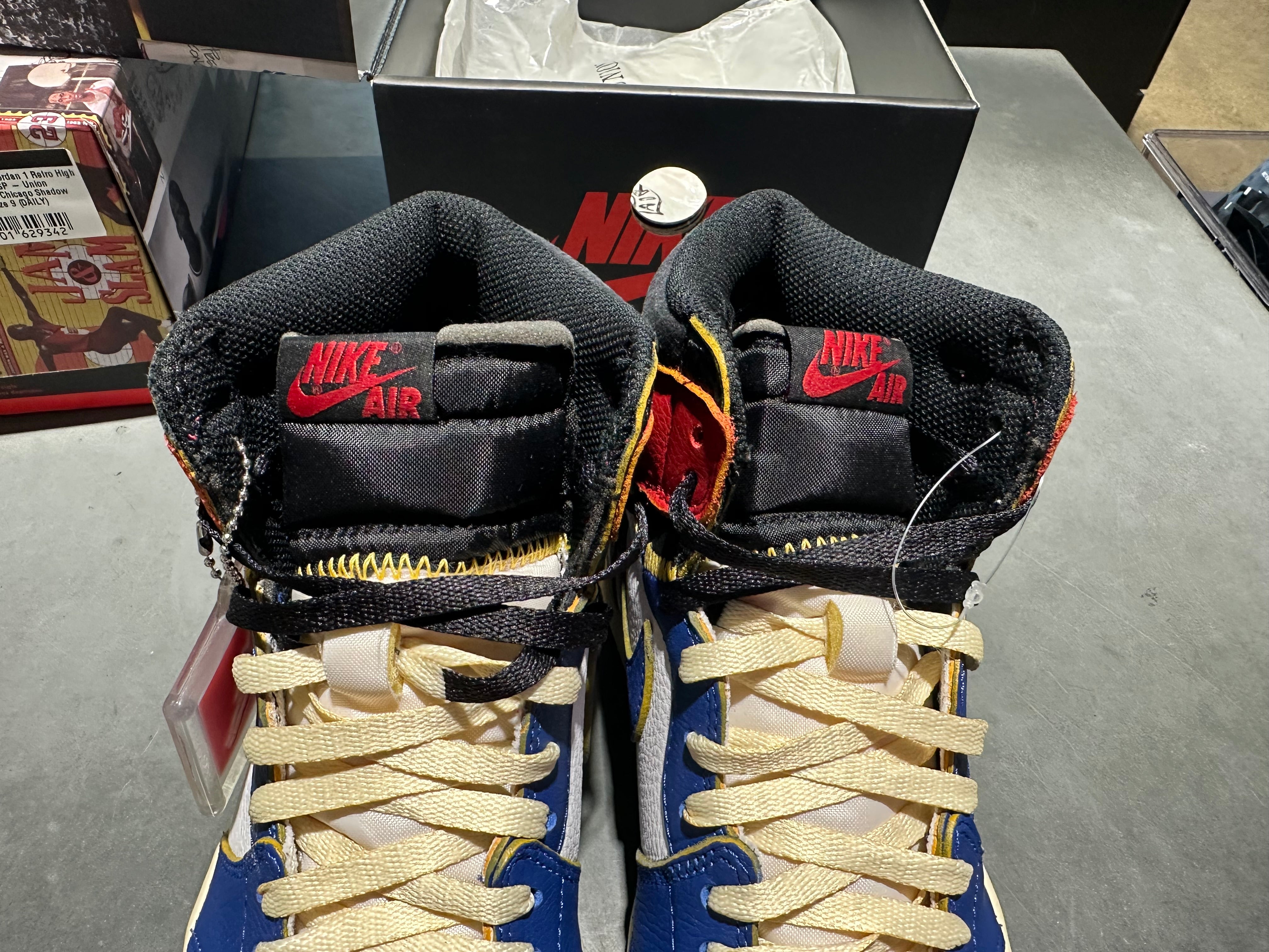 Air Jordan 1 Retro Hi NRG / Union - Storm Blue Size 9